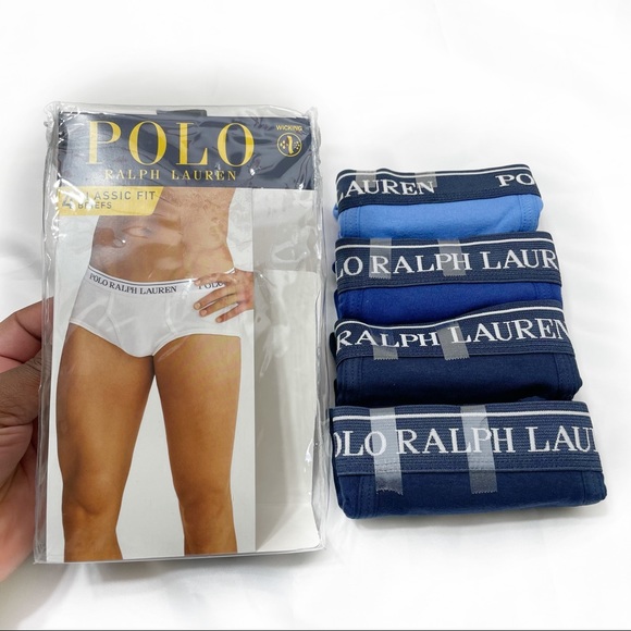POLO RALPH LAUREN 4 CLASSIC FIT BRIEFS - Picture 2 of 5